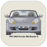 Porsche Boxster S 1997-2004 Coaster 1